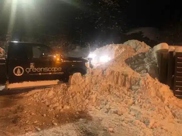 Greenscape offers snow plowing services