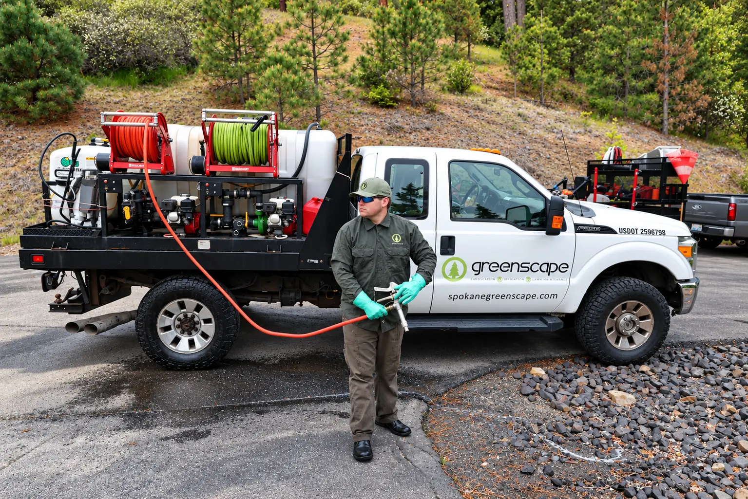 pest control truck