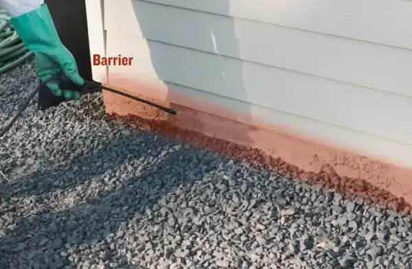 This is what a spider barrier for your house looks like