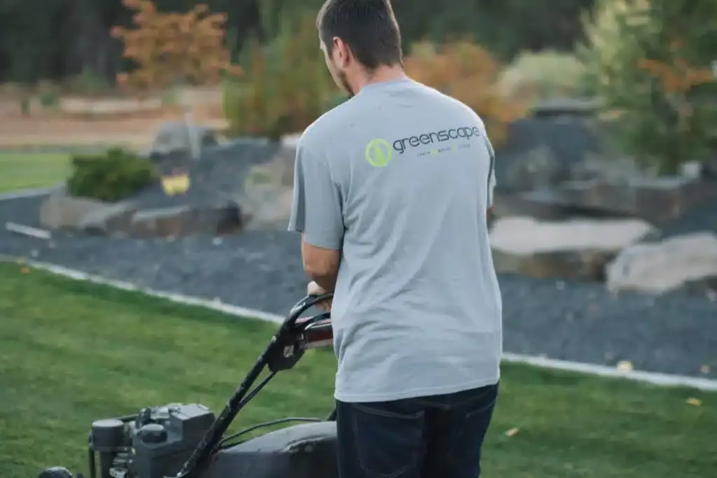 Greenscape Landscaping crew on a project